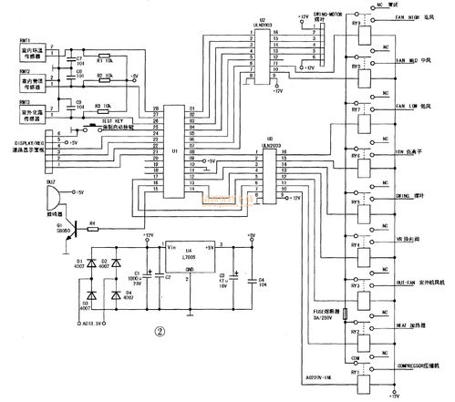群達qd u12a通用型柜式空調(diào)電控板電路分析與換板須知